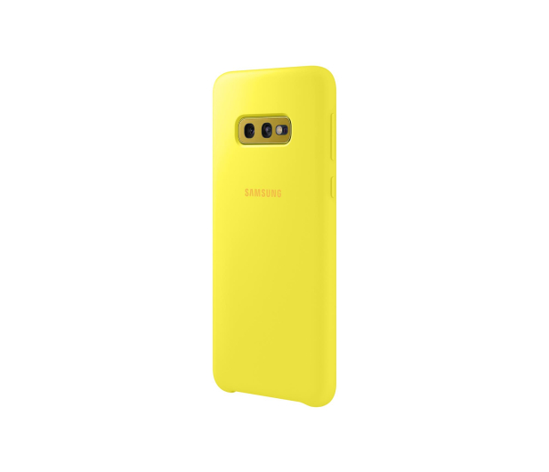 Etui Silicone Cover do Samsung Galaxy S10 E żółte - 478324 - zdjęcie 4